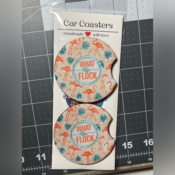 What the flock - Car Coasters - Picture 1 of 1